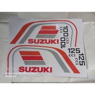 Sticker Scrambler Suzuki TS100 125