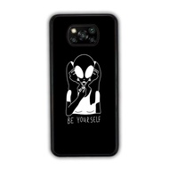 Poco X3 Pro Case Casing F3 M3 M4 NFC Custom Hardcase Picture Be Yourself