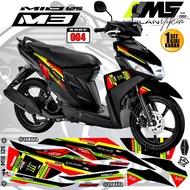 Decal Sticker Striping Variasi Mio M3 125 - Mio 125 - Mio Z 125 - Mio 125 i - Mio Mx 125 i - Yamaha