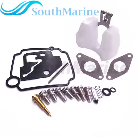 Boat Motor 8M0044576 Carburetor Repair Kit for Mercury Mercruiser Quicksilver Outboard Engine 8HP 9.