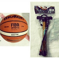 MOLTEN GG7X BASKETBALL GG6X/ + IRON PUMP