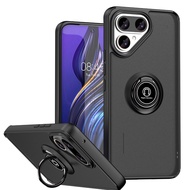Casing for Tecno Pova Curve 2 5G PovaCurve2 LK7K Phone Case Car Magnetic Ring Holder Translucent Sof