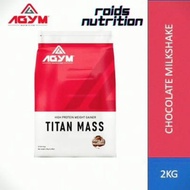 AGYM NUTRITION - Titan Mass 2Kg Weight Gainer