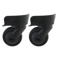 [szluzhen3gv] 1 Pair Luggage Wheels Replacement Universal Trolley Fixed Casters - Flexible and A65-S
