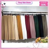 Thuyvan991 809 74cm long pleated skirt made of knee-length fabric from Guangzhou