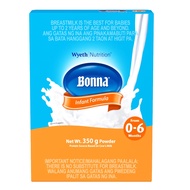 cod Bonna 0-6 Months Stage 1 Infant Formula 350g Box