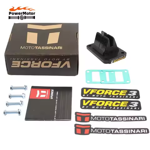 Motorcycle V-Force 3 Reed Valve System V351B Intake Manifold For KTM XC65 SX50 SX65 Minarelli AM6 Mo