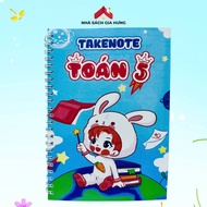 Grade 5 Math Takenote Notebook (A5 paper size)