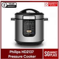 Philips HD2137 Pressure Cooker. Viva Collection All-In-One Pressure Cooker. 2 Years Warranty. Safety Mark Approved.