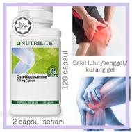 Nutrilite AMWAY OSTEGLUCOSAMINE 120-capsul (untuk sakit lulut,lutut kering dan sendi serta tambah ge