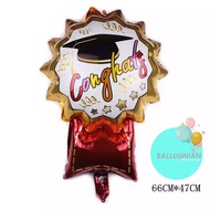 Graduation Medal Jumbo/ Foil Balloon Pin Graduation Foil Balloon/ Toga Balloon Graduation Balloon