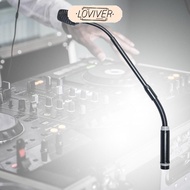 [LOVIVER] Gooseneck Mic Dynamic DJ Mic Easy to Adjust Professional Low Noise XLR Mic Dynamic Microph