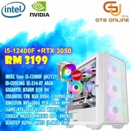 CUSTOM PC GAMING PACKAGE  INTEL I5 12400F RTX3050 / RTX3060 / RTX 3060TI 100% NEW For [ Gamer ] [ Graphic Design ] [ Rendering ] [ Office PC ] [ Video Editing ]