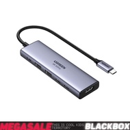 Ugreen CM511 USB-C 6 in 1 Hub HDMI 4K USB 3.0 PD Charging SD TF Card Reader Adapter 35999