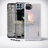 HP Fullset Housing Casing Oppo A93 CPH2121 CPH2123 Backdoor Bezel + Frame Bekdor Kesing Full Set