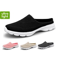 [35-48] women men mesh slip-ons Causal shoes Mule shoes