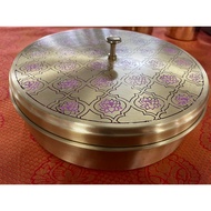 Brass Anjarai Petti Spice Box 8 inch