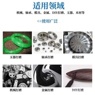 Flint Stone Red Corundum Grinding Wheel with Handle Pointed Toe T Type3mm6mm Metal Wood Polishing Ru