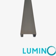 ANS Aluminium Profile Open Back Polos Kusen 3 inch Lumino