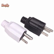 honeybird Detachable Plug 15A AC Electrical Power Male Plug Adaptor Adapter Wire Rewireable Extensio