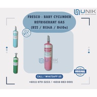 FRESCO - BABY CYLINDER REFRIGERANT GAS (R22 / R134A / R410A) (900G)