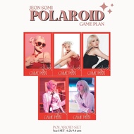 Polaroid JEON SOMI GAME PLAN (5Pcs+2-Sided Lamination) Signature TTD KPOP PHOTOCARD CARDS IDOL KOREA PREMIUM UNOFFICIAL!
