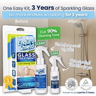 EnduroShield DIY Shower Glass Coating Home Treatment Kit Last for 3 Years Warranty EASY CLEAN