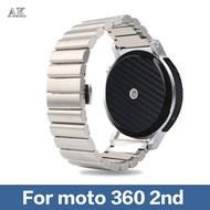 High Quality Luxury Stainless Steel Watchband For Moto 360 2nd Generation Smart Watch Metal Strap For Moto 360 2 II