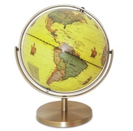 English Version 720 Universal Rotating Globe World Map Teaching Demonstration Office Teaching Suppli