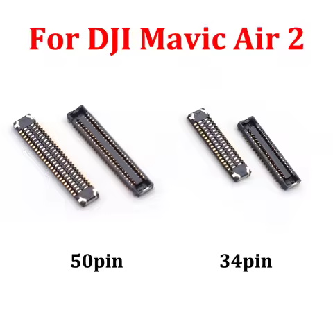 5-20pcs 50 Pin Cable Connector Line Seat for DJI Mavic Air 2/2S Mavic 2 Pro/ Zoom 34 Pin Core Board 
