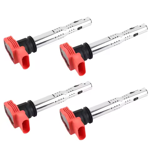 4Pcs/Set Car Ignition Coil 06E905115G ABCDE 07K905715F For VW Jetta Golf Passat Tiguan CC For Audi A