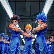 [Statue Brother JT] Double King Dragon Ball Figure Vegeta Super Saiyan Model Anime Posture Hug