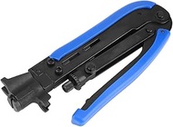 Universal Coaxial Crimping Tool RG59/RG6 Crimping Tool Network Wire Cable Coax Compression Tool for