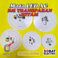 MATA Black Transparent AC LED PCB - Transparent Black Code AC Light Eye LED PCB