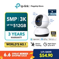 TP-Link Tapo TC74 3K Smart Tracking CCTV IP Security Camera 5MP Pan/Tilt 360° AI Person Detection