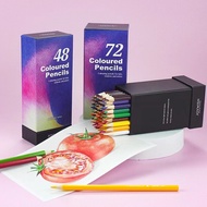 | colour pencil set | luna colour pencil ✾72 Colors Star Color Pencil Oily Set Oily Color Lead Paint