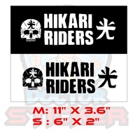 HIKARI RIDERS DESIGN YAMAHA HONDA PROTON PERODUA DESIGN
