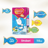 Vidoran Xmart Strawberry UHT Liquid Milk (115 ML)