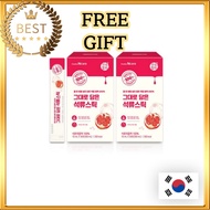[Chunho N Care] Pomegranate Sticks 10ml x 30sticks│NFC Pomegranate Stick Juice│Korean Fruit Juice Sticks