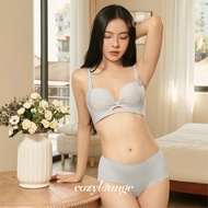 [cozylounge] 3pcs Mugwort Antibacterial Ice Silk Panty | PREMIUM QUALITY Seamless Breathable With Ho