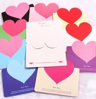 Gift Card - Foldable Heart Design Present Card