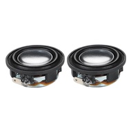 【Value Bundle】 Aiyima 34mm 8 Ohm 2w Full Frequency Mini Speaker Magnetic Audio Speaker Aluminum Basin Rubber Edge Loudspeaker 2pcs
