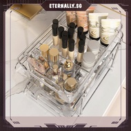 [eternally.sg] 2/3 Tier Bathroom Cabinet Organizer Sliding Storage Drawers PET Waterproof Clear