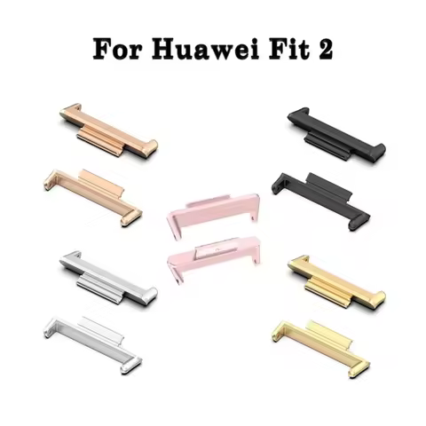 Watch Strap Connector Adapters For Huawei watch fit 2 Replacement Metal Connector For Huawei Watch F