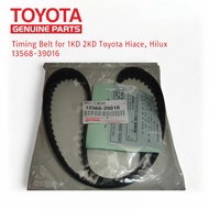 【TOYOTA GENUINE】Timing Belt for 1KD 2KD Toyota Hiace, Hilux 13568-39016