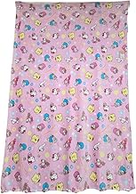 Sanrio TO-239109BL Sanrio Characters Flannel Blanket, 55.1 x 78.7 inches (140 x 200 cm), Pink, Warm 
