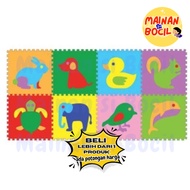 Evamat carpet floor mat with picture size 30x30x1cm