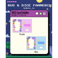 DICE Sonray Card Holder Cahol Acrylic Fan Merch Tpop | Arixx__luv