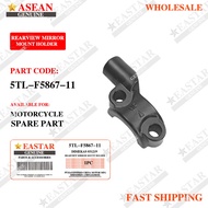 motorcycle parts right side rearview mirror mount holder 5tl-f5867-11 mio old sporty smile nouvo fin