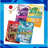 Burubon Fettuccine Gummy Candy: Italian Grape, Cola, Soda, Italian Lemon Flavors[Directly from Japan